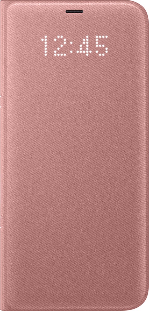 Samsung LED view cover - roze - voor Samsung G955 Galaxy S8 Plus