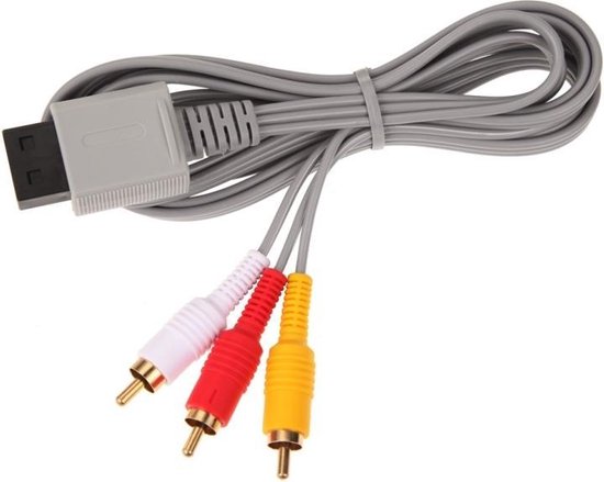 AV-Scart kabel geschikt voor Nintendo Wii - RCA 480p | bol