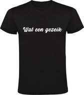 Wat een gezeik Heren t-shirt | Chanteau Meiland | Martien Meiland | Wijnen | grappig | cadeau | Zwart