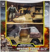 speelset Special Force jongens 24 cm geel 4-delig