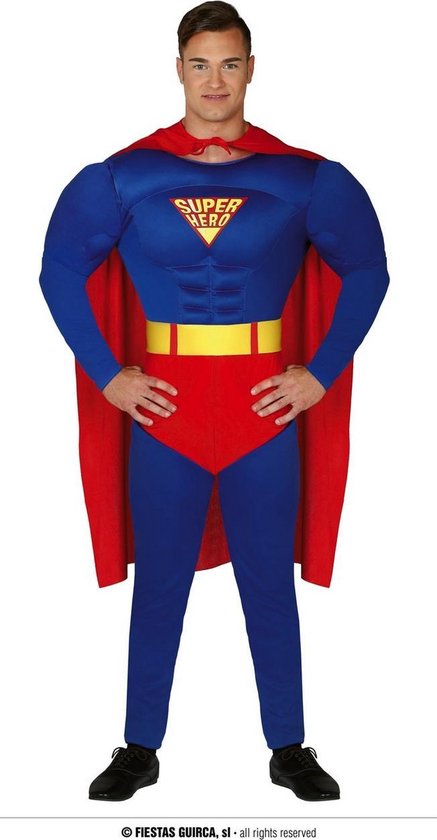 De neiging hebben perzik gordijn Superman Kostuum | Superheld In Het Weekend | Jongen | Maat 176 | Carnaval  kostuum |... | bol.com