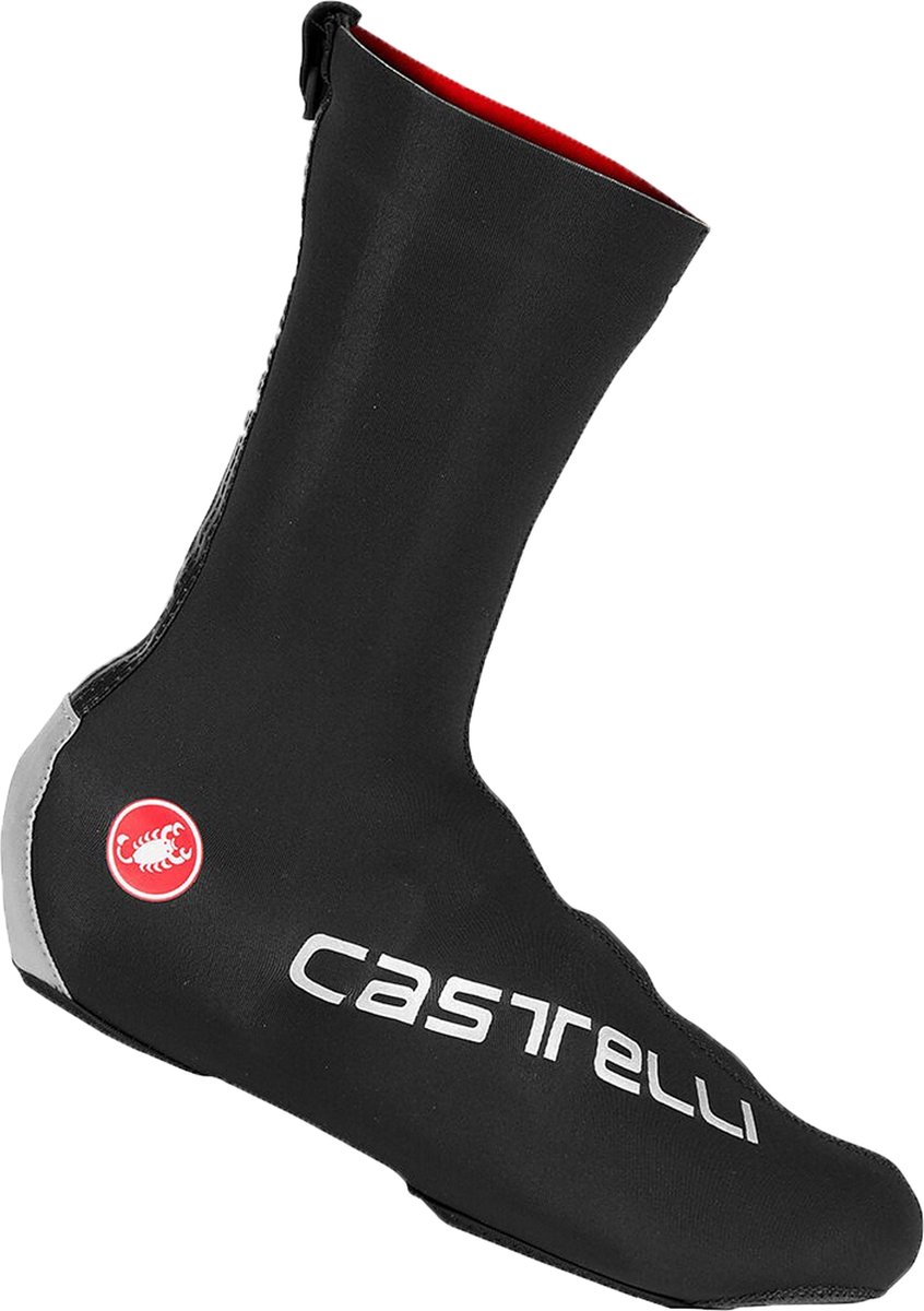 Castelli Fietsoverschoenen Heren Zwart / CA Diluvio Pro Shoecover Black - XXL