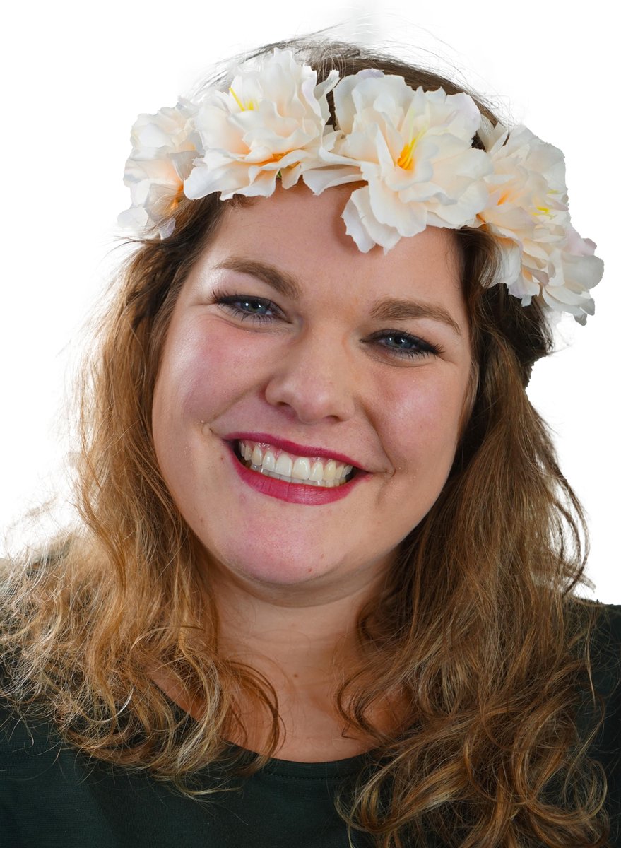 Salvaro Led Bloemenkroon - Lichtgevende bloemen voor Oktoberfest & Carnaval
