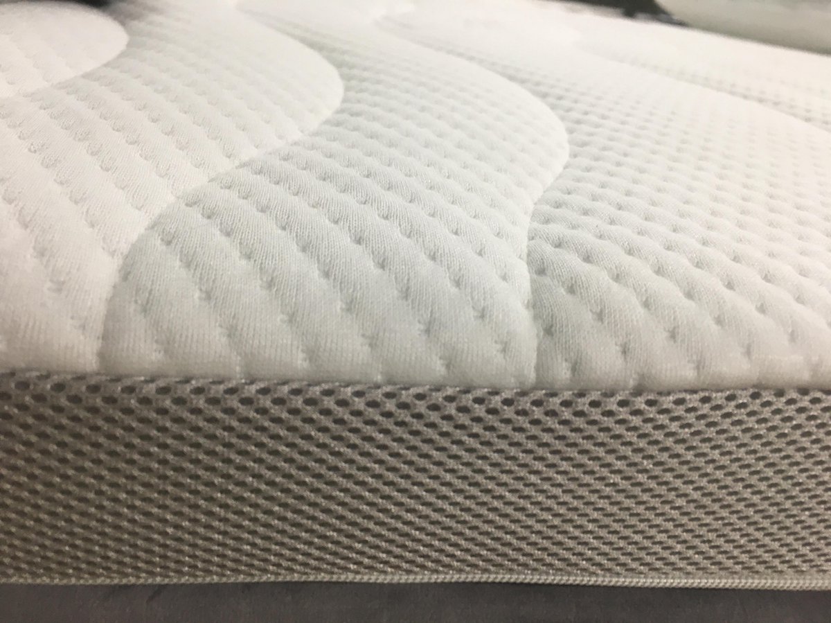 Topdek matras - Topper -Koudschuim HR45/Nasa 3D 10 cm 2in1 - Medium - 140x190x10 cm