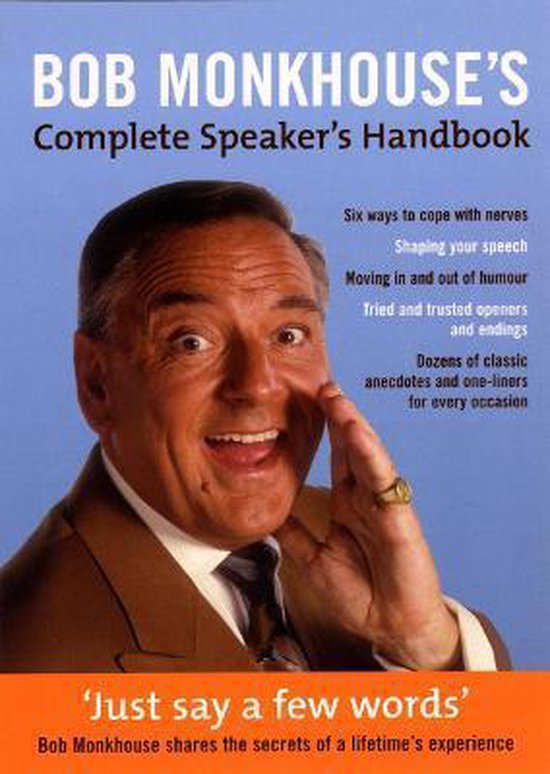 Bob Monkhouse's Complete Speaker's Handbook - cover