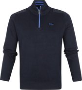 NZA Milburns Pond Pullover Half Zip Donkerblauw - maat XXL