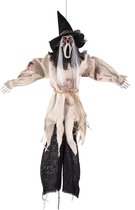 Hangende Halloween Animatiepop Zombie 66 cm