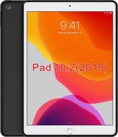 Luxe Siliconen Hoesje Geschikt Voor Apple iPad 10.2 Inch (2019/2020/2021/2022) Tablet - TPU Backcover Back Bescherm Hoes Cover Case - Tablethoesje Beschermhoes - Optimale Bescherming Tegen Kr
