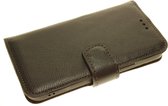 Made-NL Handgemaakte ( Apple iPhone 7P/8P ) book case Zwart glad robuuste leer