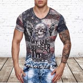 Heren shirt my gun -Violento-XL-t-shirts heren