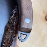 Yuto Knives - Santoku Yoku - Japans Koksmes - Bruin