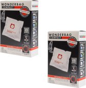 Wonderbag Compact stofzuigzakken - 2 pakken a 5 stuks - stofzuigerzakken stofzakken universeel Rowenta