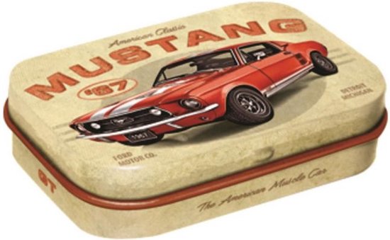 Ford Mustang - Boîte à la menthe poivrée
