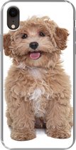Geschikt voor iPhone XR hoesje - Hond - Huisdieren - Vacht - Siliconen Telefoonhoesje