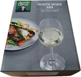 4 Jamie Oliver Wijnglazen - Witte Wijn - Set van 4 (445ml)