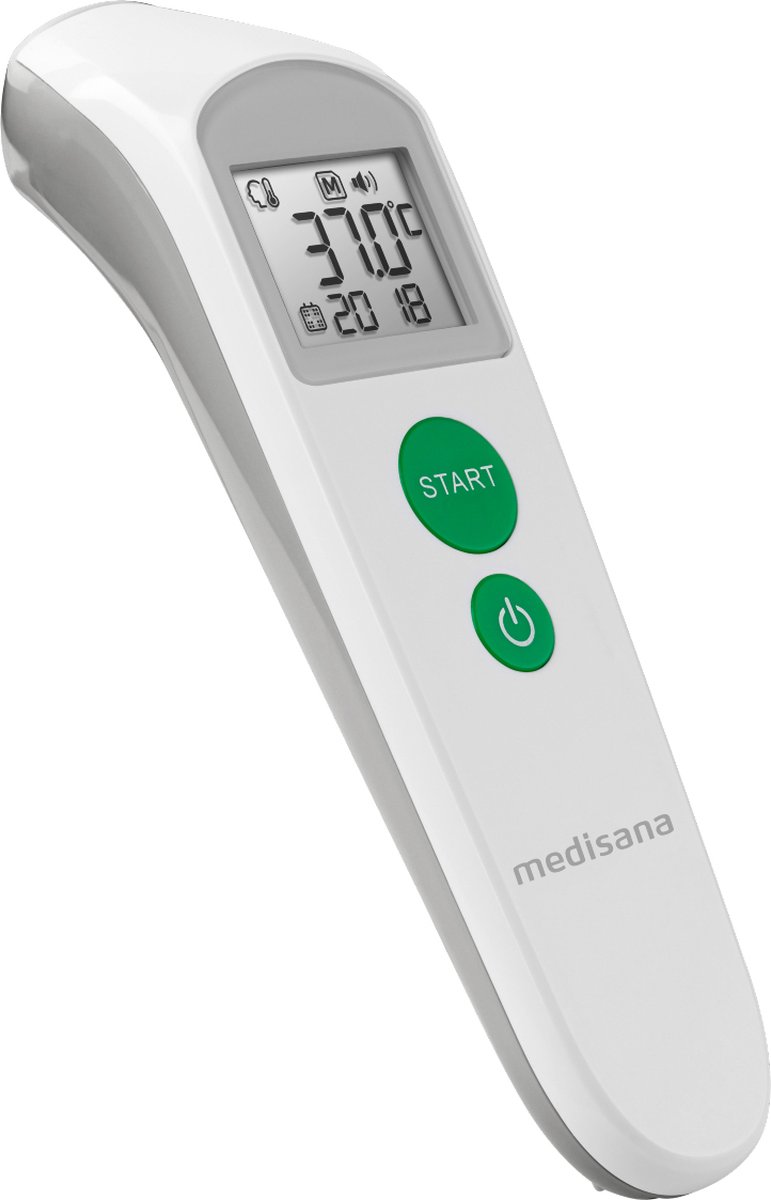 Medisana TM 760 infrarood multifunctionele thermometer - meet contactloos temperatuur via voorhoofd - ook andere objecten