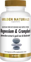 Golden Naturals Magnesium & Crampbark (60 tabletten)