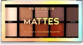 Profusion Cosmetics - Mattes - 10 Shade Matte Eyeshadow Palette - Nude - 10 kleuren - 110 g - Oogschaduw Palette