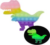 Pop it - Dinosaurus- Glow In Dark - FidgetToys - Dino