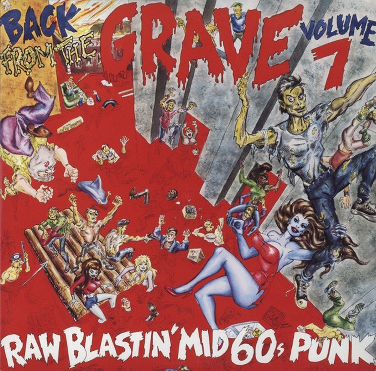 Various Artists - Back From The Grave Volume 7 (Raw Blastin' Mid 60s Punk) (2 LP)