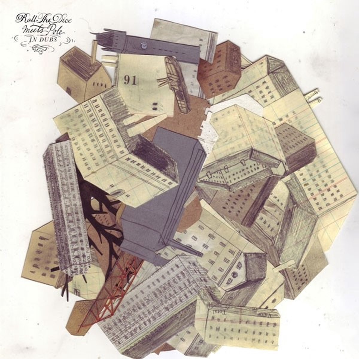 Roll The Dice Meets Pole - In Dubs (12" Vinyl Single) (Coloured Vinyl) (Limited Edition)