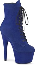 Pleaser Plateau Laarzen, Paaldans schoenen -44 Shoes- ADORE-1020FS Paaldans schoenen Blauw