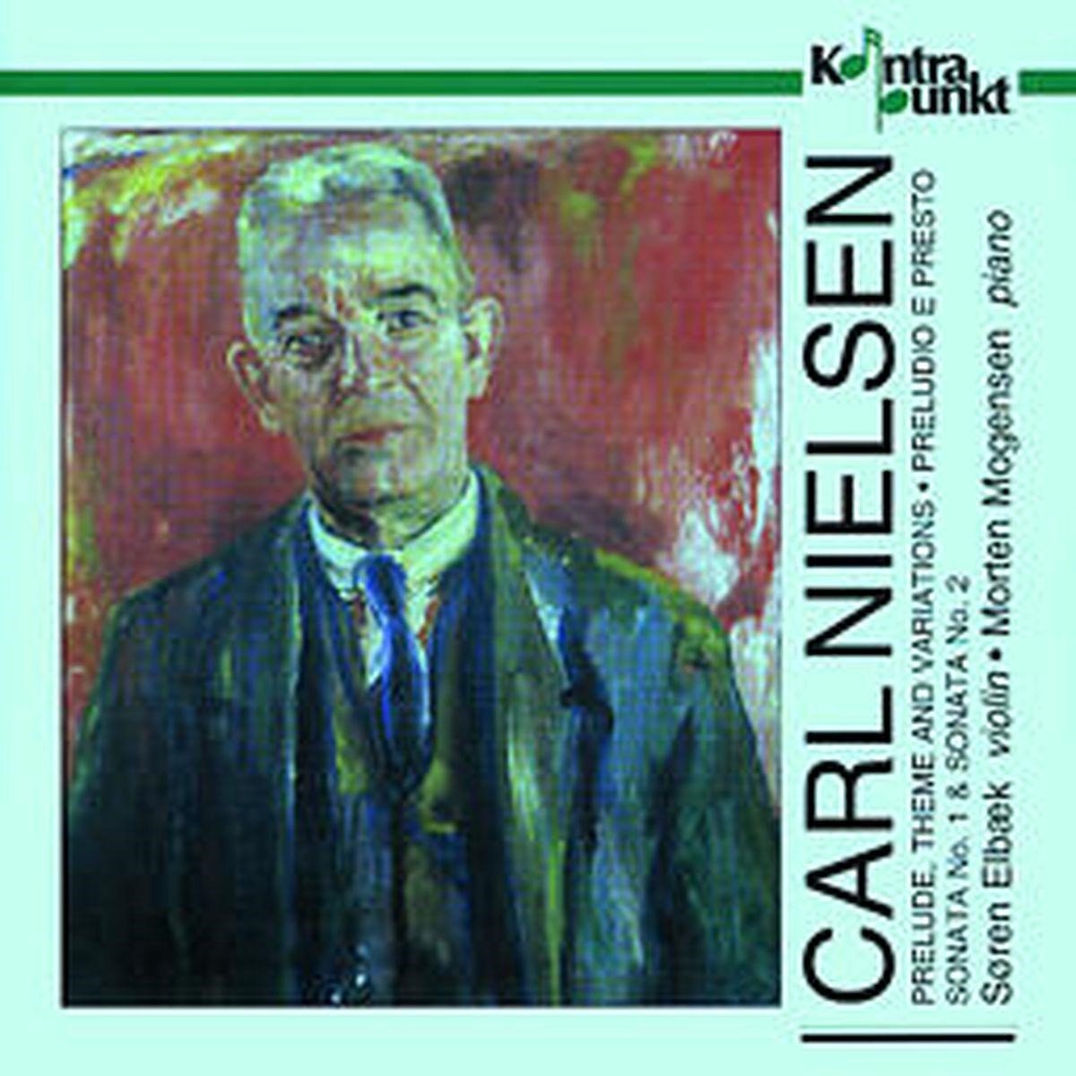 Søren Elbæk, Morten Mogensen - Nielsen: Works For Solo Violin, Violin Sonata (CD)