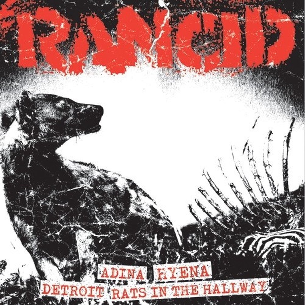 Rancid - Adina / Hyena / Detroit / Rats In The Hallway (7" Single)