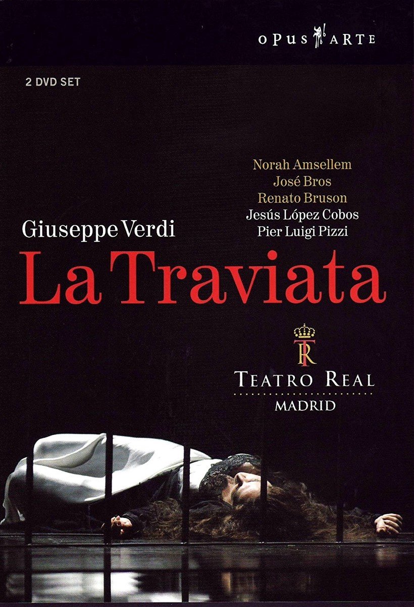 Chorus And Orchestra Of The Teatro real Madrid, Jesus López Cobos - Verdi: La Traviata (2 DVD)
