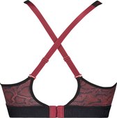 Hunkemöller Dames - Sport collectie - HKMX Sport bh The All Star Level 2  - Rood - maat F75