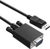 DisplayPort naar VGA kabel - 1920 x 1080 - 3 meter - Zwart - Allteq