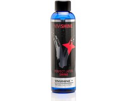 Foto: Vivishine perfect latex shine latex opblinken doen glanzen en onderhouden fles met dop 150ml