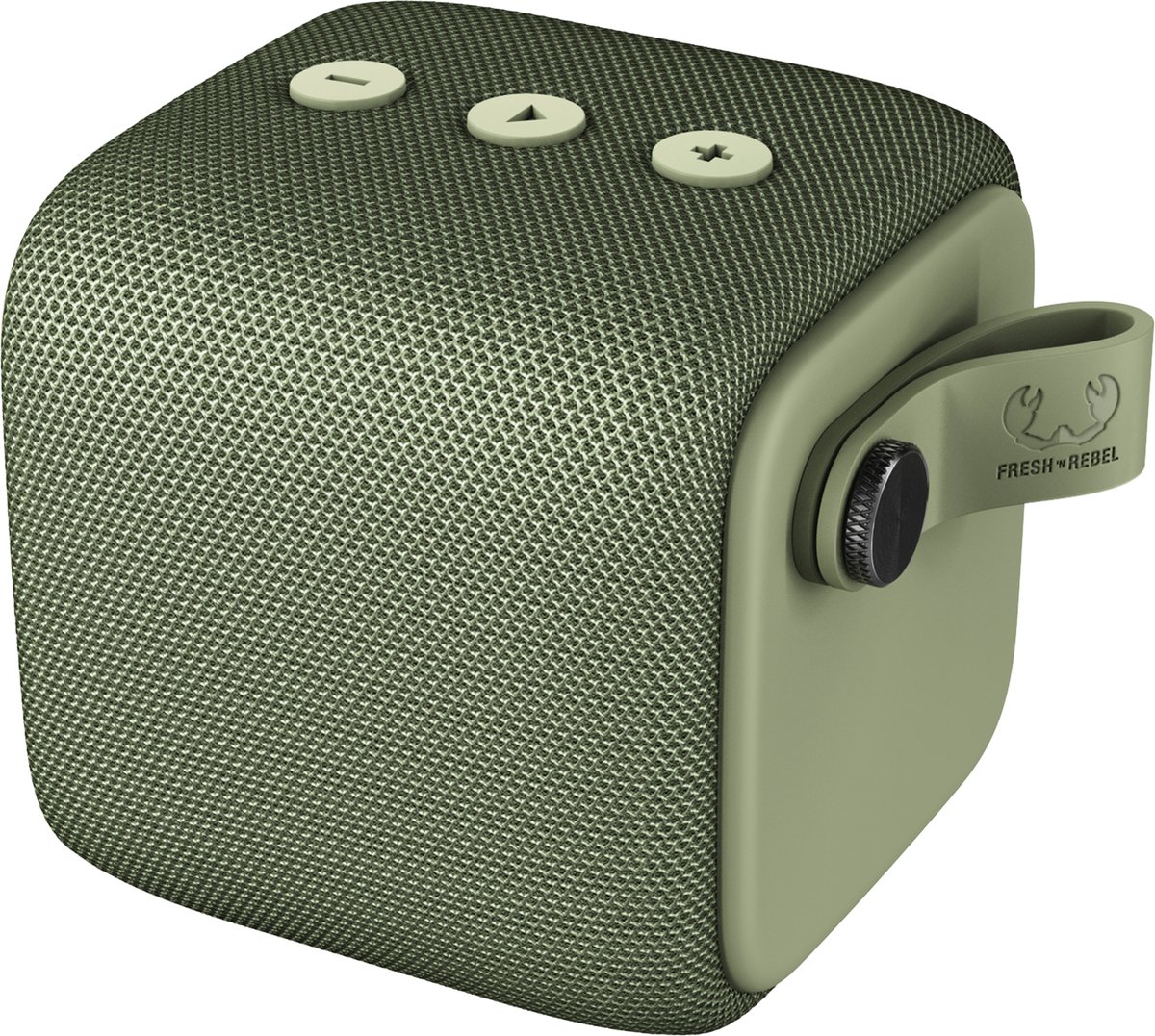 Fresh 'n Rebel - Draadloze Bluetooth speaker - Rockbox Bold S - Dried Green  | bol