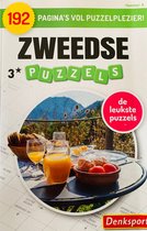 Denksport | Zweedse puzzels | 192 puzzels | 3* | Puzzelboek | Denksport puzzelboekjes | Puzzelboekjes | Zweedse puzzels denksport | Puzzelboeken volwassenen denksport | zweedse den