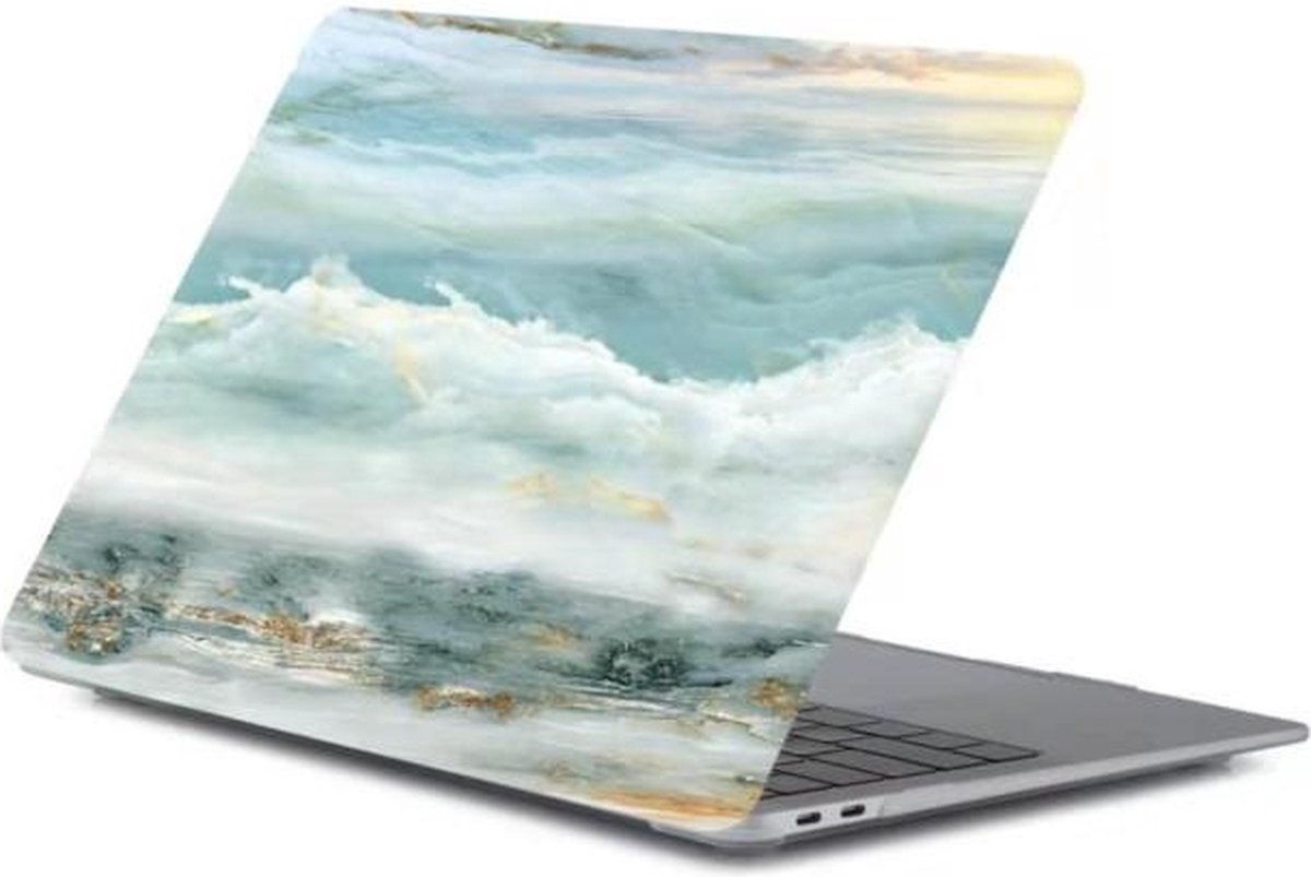 Laptophoes - Geschikt voor MacBook Pro 13 inch Hoes Case - A2251, A2289 (2020) - Golven