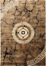 Tapijtenloods Side Laagpolig Vloerkleed Bruin Beige - 120X170 CM -