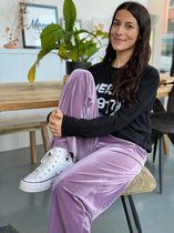 Damespantalon - Sweatpants - Trendy Casual Sportbroek Dames - M/L