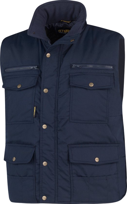 Foto: St rvik pocket bodywarmer winddicht 4 seizoenen heren maat xl donkerblauw