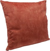 SENSE Sierkussens Velvet Dream Salmon - Accessoire woonkamer Zalm kleur - 50X50CM