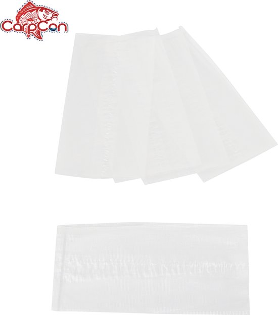 PVA Bags 'Small' - 20 stuks - 60x130mm - PVA Zakjes Karper Vissen — afbeelding 2