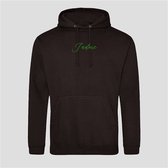 Hoodie J'adore Green Velvet - Black (L)