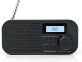 Caliber HPG319DAB - Portable DAB+ radio met alarm en ingebouwde Accu - Zwart