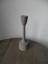 Branded By - Kandelaar - Ditte - 19cm - taupe - metaal