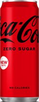 Coca cola zero, coke zero 30x33cl blik originaal new taste 30pack - Voordeelpack - Drink - Drank