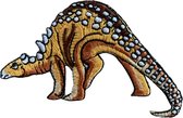 Dinosaurus strijkapplicatie strijk embleem - patch - patches - stof & strijk applicatie