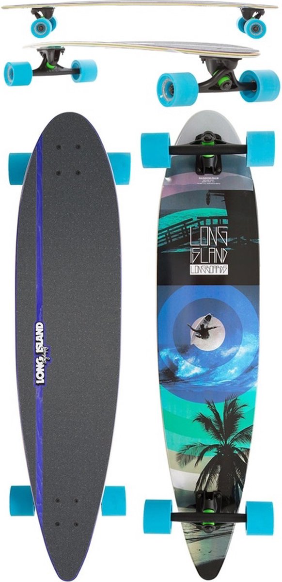 Long Island Palm pintail longboard