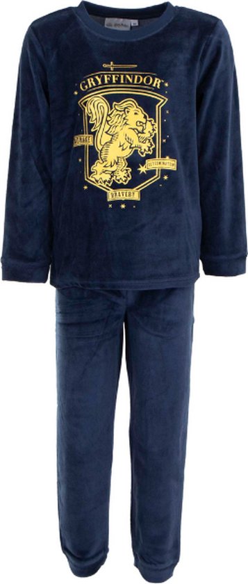 Pyjama enfant - Harry Potter - Gryffondor - Bleu foncé - 6 ans / 116 cm