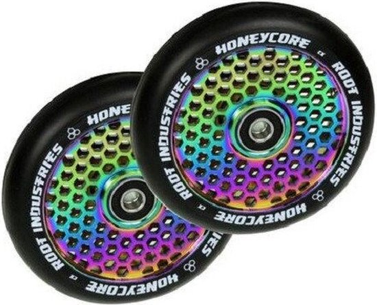 Root Honeycore Stuntstep 110mm Wielen 2pc. - Black - Root - €89,95