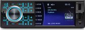 Caliber Autoradio met Bluetooth - DAB - Video afspelen op 4 inch Scherm - 1 DIN - Enkel DIN - Achteruitrijcamera Ingang - Handsfree bellen - USB Lader (RMD404DAB-BT)