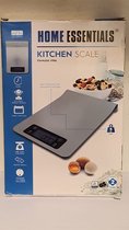 Home Essentials - Keuken Weegschaal - Digitaal - RVS - Voedingsweegschaal - etenweegschaal